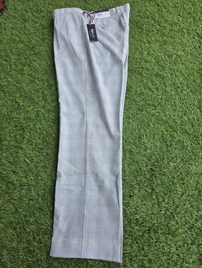 Tommy Hilfiger Men's THFLEX Dress Pants 36x34 NWT Grey Blue $95 MRSP Career